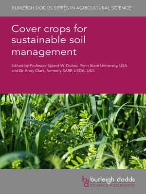 cover image of Cover crops for sustainable soil management